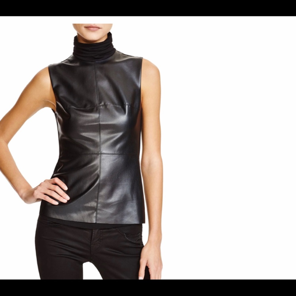 Bailey 44 black cowl neck.
